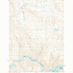 United States Geological Survey Posy Valley, OR-ID (1987, 24000-Scale) digital map
