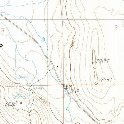 United States Geological Survey Posy Valley, OR-ID (1987, 24000-Scale) digital map
