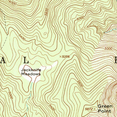 United States Geological Survey Pot Mountain, ID (1965, 24000-Scale) digital map