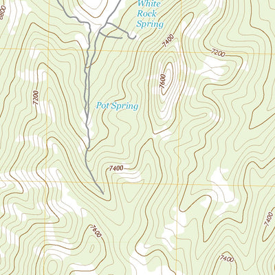 United States Geological Survey Pot Spring, NV (2021, 24000-Scale) digital map