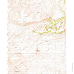 United States Geological Survey Potato Butte, WY (1965, 24000-Scale) digital map
