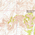 United States Geological Survey Potato Butte, WY (1965, 24000-Scale) digital map