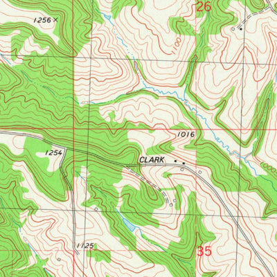 United States Geological Survey Potato Hill, WI (1975, 24000-Scale) digital map
