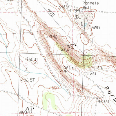 United States Geological Survey Potato Lake, OR (1983, 24000-Scale) digital map