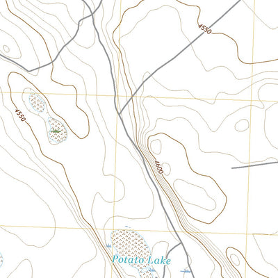 United States Geological Survey Potato Lake, OR (2020, 24000-Scale) digital map