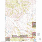 United States Geological Survey Potato Lakes, MT (1996, 24000-Scale) digital map