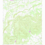 United States Geological Survey Potato Peaks, OK (1968, 24000-Scale) digital map