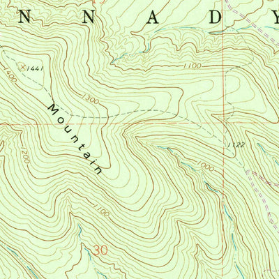 United States Geological Survey Potato Peaks, OK (1968, 24000-Scale) digital map