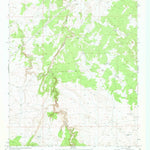 United States Geological Survey Potato Wash NE, AZ (1971, 24000-Scale) digital map