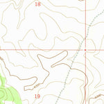 United States Geological Survey Potato Wash North, AZ (1971, 24000-Scale) digital map