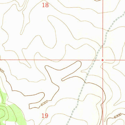 United States Geological Survey Potato Wash North, AZ (1971, 24000-Scale) digital map