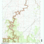 United States Geological Survey Potato Wash North, AZ (1998, 24000-Scale) digital map