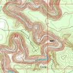 United States Geological Survey Potato Wash North, AZ (1998, 24000-Scale) digital map