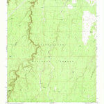 United States Geological Survey Potato Wash South, AZ (1971, 24000-Scale) digital map