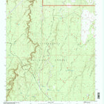 United States Geological Survey Potato Wash South, AZ (1998, 24000-Scale) digital map