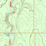 United States Geological Survey Potato Wash South, AZ (1998, 24000-Scale) digital map
