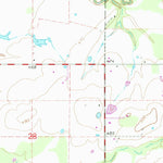 United States Geological Survey Poteau East, OK (1968, 24000-Scale) digital map