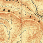 United States Geological Survey Poteau Mountain, AR-OK (1890, 125000-Scale) digital map