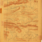 United States Geological Survey Poteau Mountain, AR-OK (1899, 125000-Scale) digital map