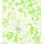 United States Geological Survey Poteet, TX (1968, 24000-Scale) digital map
