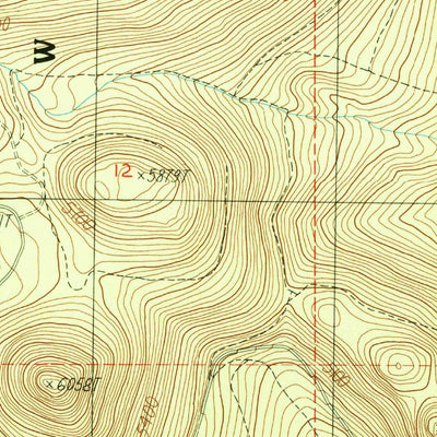 United States Geological Survey Pothole Butte, OR (1985, 24000-Scale) digital map