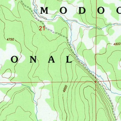 United States Geological Survey Pothole Valley, CA (1993, 24000-Scale) digital map
