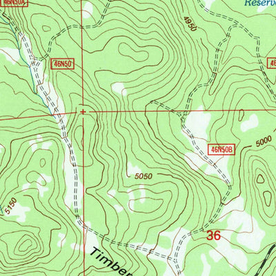 United States Geological Survey Pothole Valley, CA (1993, 24000-Scale) digital map