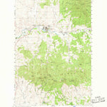 United States Geological Survey Potlatch, ID (1960, 62500-Scale) digital map