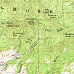 United States Geological Survey Potlatch, ID (1960, 62500-Scale) digital map