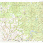 United States Geological Survey Potlatch, ID (1981, 100000-Scale) digital map