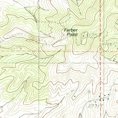 United States Geological Survey Potlatch, ID (1990, 24000-Scale) digital map