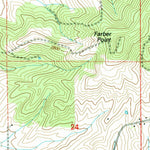 United States Geological Survey Potlatch, ID (1994, 24000-Scale) digital map