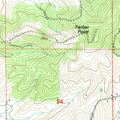 United States Geological Survey Potlatch, ID (1994, 24000-Scale) digital map