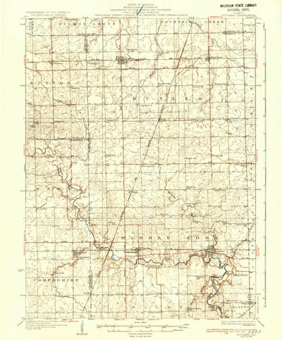 United States Geological Survey Potomac, IL (1936, 62500-Scale) digital map