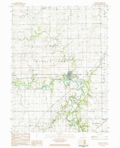 United States Geological Survey Potomac, IL (1984, 24000-Scale) digital map