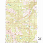 United States Geological Survey Potosi Peak, MT (1988, 24000-Scale) digital map