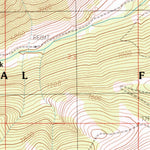 United States Geological Survey Potosi Peak, MT (1988, 24000-Scale) digital map