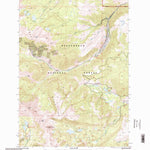United States Geological Survey Potosi Peak, MT (1997, 24000-Scale) digital map