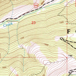 United States Geological Survey Potosi Peak, MT (1997, 24000-Scale) digital map