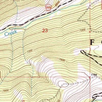 United States Geological Survey Potosi Peak, MT (1997, 24000-Scale) digital map