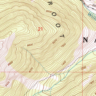 United States Geological Survey Potosi Peak, MT (1997, 24000-Scale) digital map