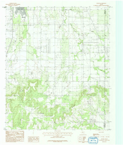 United States Geological Survey Potosi, TX (1984, 24000-Scale) digital map