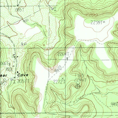 United States Geological Survey Potosi, TX (1984, 24000-Scale) digital map
