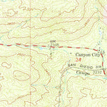 United States Geological Survey Potrero, CA (1960, 24000-Scale) digital map