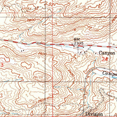 United States Geological Survey Potrero, CA (1996, 24000-Scale) digital map