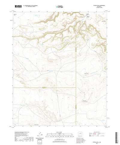 United States Geological Survey Potrillo Hill, NM (2020, 24000-Scale) digital map