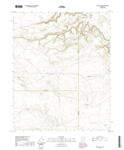 United States Geological Survey Potrillo Hill, NM (2023, 24000-Scale) digital map