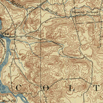 United States Geological Survey Potsdam, NY (1908, 62500-Scale) digital map