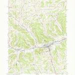 United States Geological Survey Potter Brook, PA-NY (1957, 24000-Scale) digital map