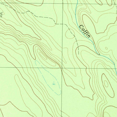 United States Geological Survey Potter Hill, ME (1988, 24000-Scale) digital map